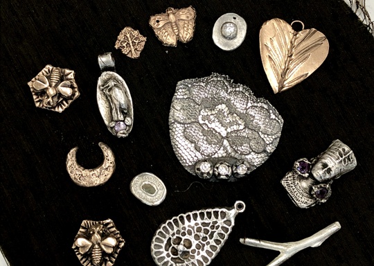 Precious Metal Clay Jewelry Making - Richmond Art Center - Sawyer
